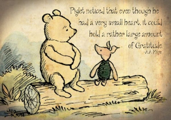 Piglet is grateful